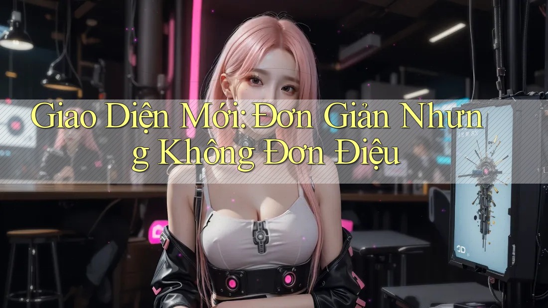 Giao Diện Mới: Đơn Giản Nhưng Không Đơn Điệu