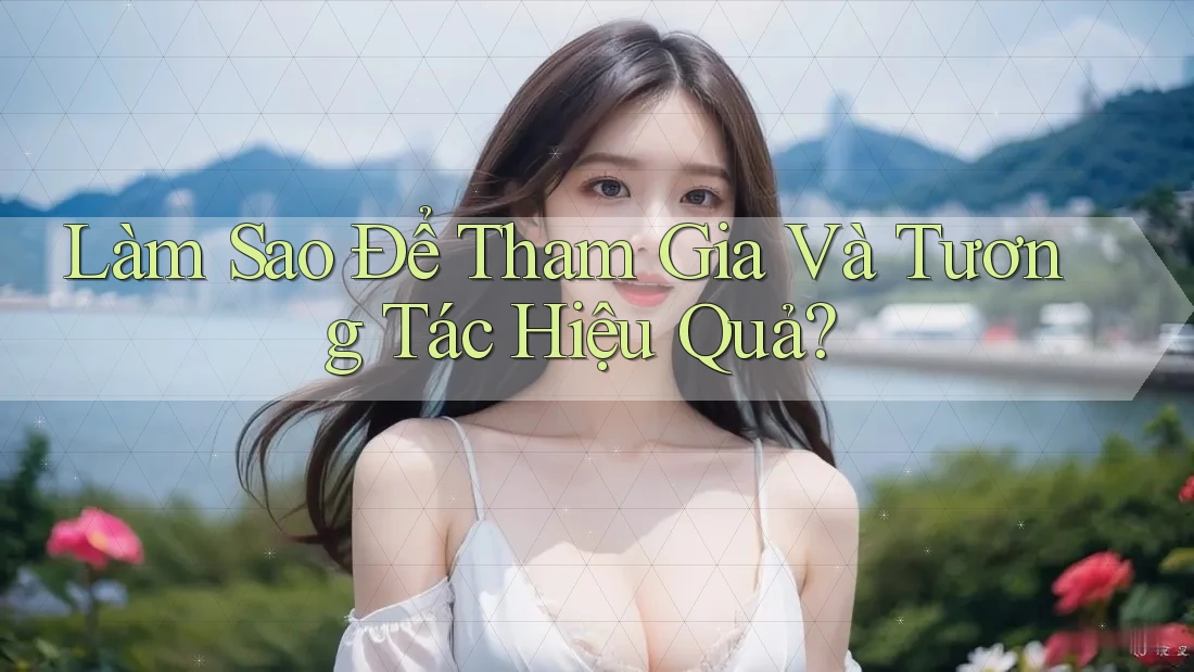 Làm Sao Để Tham Gia Và Tương Tác Hiệu Quả?