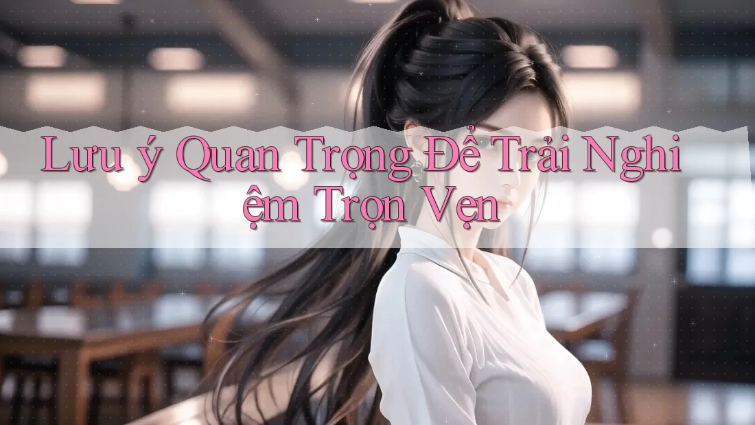 Lưu ý Quan Trọng Để Trải Nghiệm Trọn Vẹn