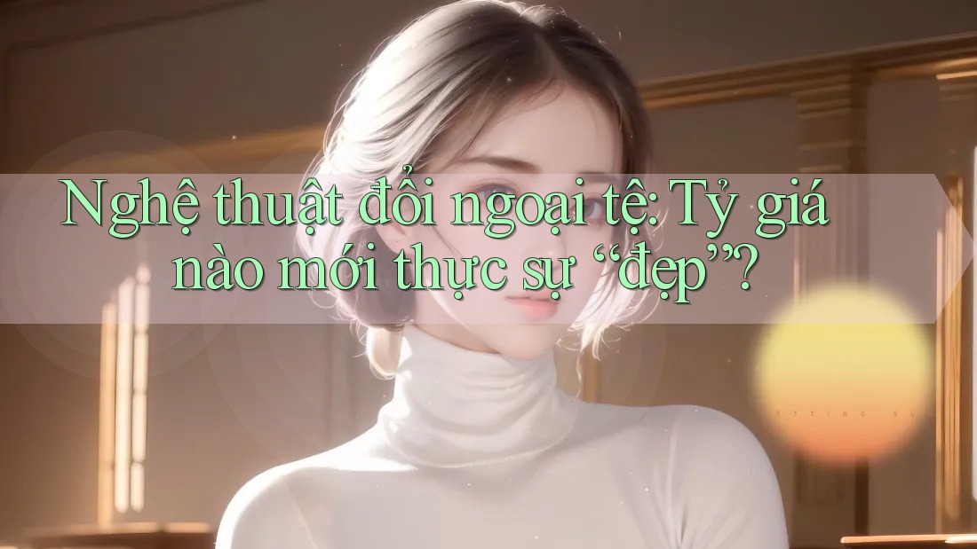 Nghệ thuật đổi ngoại tệ: Tỷ giá nào mới thực sự “đẹp”?