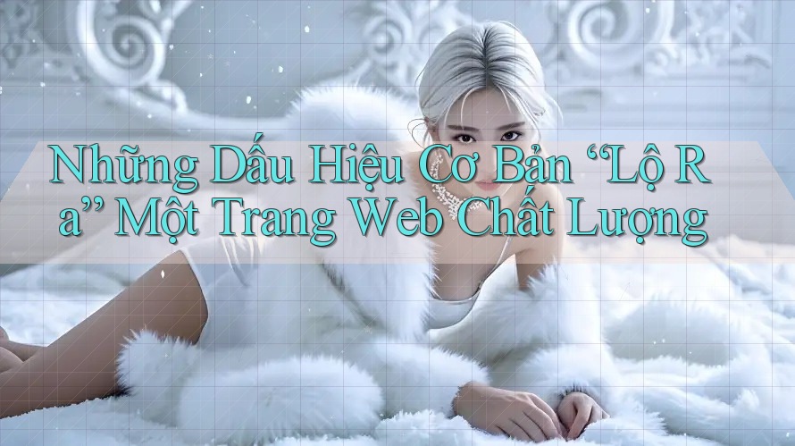 Những Dấu Hiệu Cơ Bản “Lộ Ra” Một Trang Web Chất Lượng