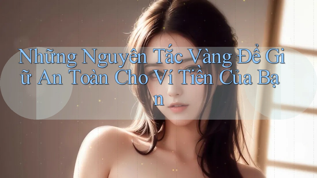Những Nguyên Tắc Vàng Để Giữ An Toàn Cho Ví Tiền Của Bạn