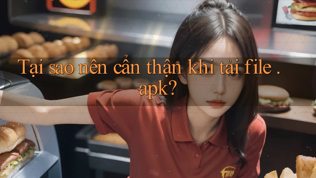 Tại sao nên cẩn thận khi tải file. apk?