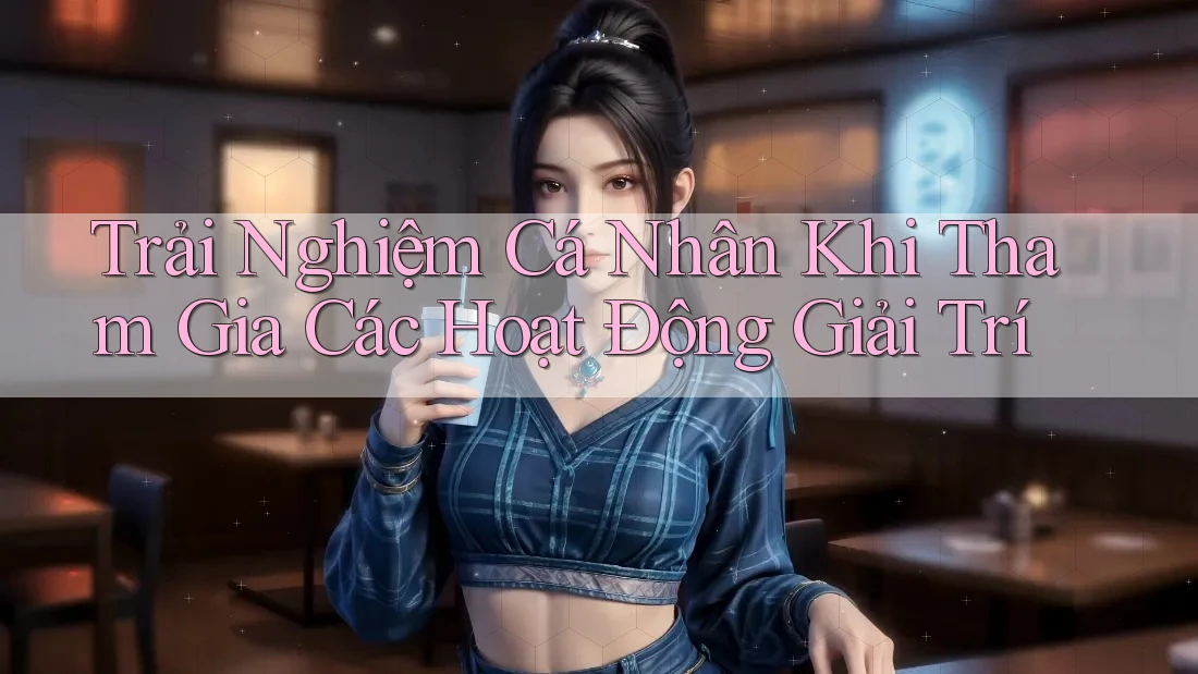 Trải Nghiệm Cá Nhân Khi Tham Gia Các Hoạt Động Giải Trí