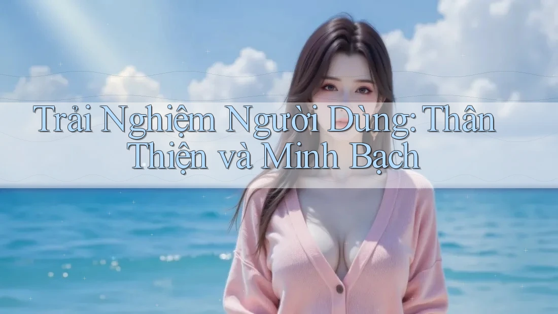 Trải Nghiệm Người Dùng: Thân Thiện và Minh Bạch Trải Nghiệm Người Dùng: Thân Thiện và Minh Bạch