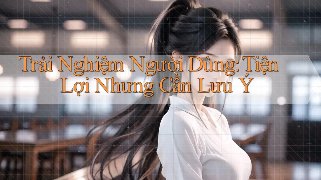 Trải Nghiệm Người Dùng: Tiện Lợi Nhưng Cần Lưu Ý