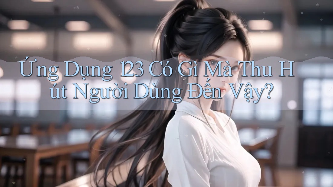Ứng Dụng 123 Có Gì Mà Thu Hút Người Dùng Đến Vậy?