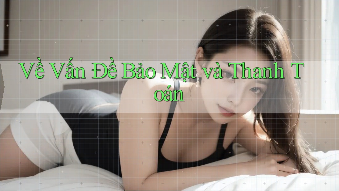 Về vấn đề bảo mật và thanh toán