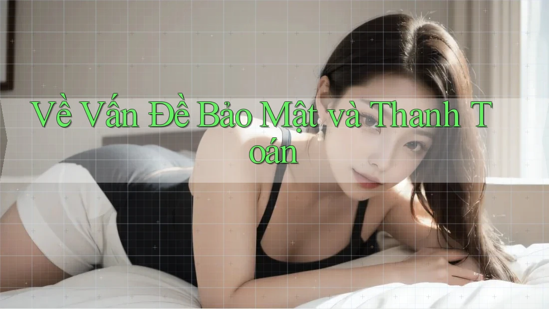 Về vấn đề bảo mật và thanh toán